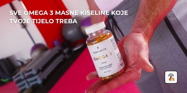 Sve omega 3 masne kiseline koje tvoje tijelo treba